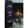 JBL PartyBox 310 Enceinte Bluetooth sans fil avec éclairage dynamique intégré, mode karaoké, basses puissantes et prise en charg