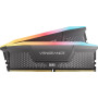 CORSAIR Vengeance RGB RS DDR5 16Go (2x8Go) Jusqu'à 6000MHz AMD Intel RAM | Mémoire pour Ordinateur de Bureau, Compatible AMD EXP