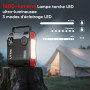 UTRAI 27000mAh Booster Batterie Voiture 8000A, Demarreur Batterie Voiture avec 1600 Lumens LED, Gonfleur, Sortie CC 160 W, 18W C