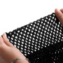QIIIMSLSS Haut tube pour enfants de 22,9 cm sans crochet - Taille élastique - Bandeau pour cheveux - Jupe tutu amovible