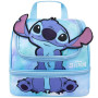 Get Trend 3D Disney Stitch Sac Isotherme Repas Enfant Fille, Double Compartiment Lunch Bag Isotherme avec Poignée et Fermeture E