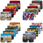 FREEGUN Pack Surprise Boxer Enfant Liberté de Mouvement, Modèle Aléatoire, Doux, Léger et Résistant (Lot de 5)