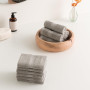 Todocama - Lot de 12 Serviettes de Toilette (30 x 30 cm) 100% Coton Doux et Absorbant, 550 g/m² Premium, (Gris Clair)