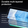 GEEMEE 2+2 Pièces pour Samsung Galaxy A26 5G Verre Trempé avec Caméra Arrière Protecteur -Noir, 9H Dureté HD sans BullesAnti-Ray