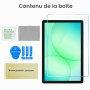 ProCase 1 Verre Trempé pour Samsung Galaxy Tab A11+ (SM-X230) 2025/ A9+ (SM-X210) 2023 11”, Film Protection d'Écran Protecteur T
