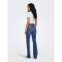 ONLY Jean Flared ONLBLUSH Taille Moyenne Flared Fit Jeans