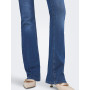 ONLY Jean Flared ONLBLUSH Taille Moyenne Flared Fit Jeans