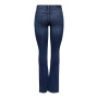 ONLY Jean Flared ONLBLUSH Taille Moyenne Flared Fit Jeans