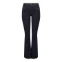 ONLY Jean Flared ONLBLUSH Taille Moyenne Flared Fit Jeans