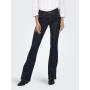 ONLY Jean Flared ONLBLUSH Taille Moyenne Flared Fit Jeans