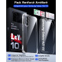 LeYi Coque pour Samsung A26 5G avec 2 Verre Trempé Vitre Protection, Etui Ultra Mince Housse de Protection Silicone Souple Bumpe