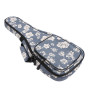 Sac pour ukulélé, Rembourrage Intérieur en Mousse de Grande capacité, Sac à Dos avec Bretelles Réglables pour Concert, Soprano, 