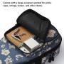 Sac pour ukulélé, Rembourrage Intérieur en Mousse de Grande capacité, Sac à Dos avec Bretelles Réglables pour Concert, Soprano, 