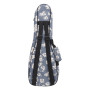 Sac pour ukulélé, Rembourrage Intérieur en Mousse de Grande capacité, Sac à Dos avec Bretelles Réglables pour Concert, Soprano, 