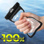 JOTO 2 Pochettes Étanches Smartphone Certifiée IPX8 iPhone 17/16/15/14/13/12/11 Plus Pro Max, Redmi Note 13/13 Pro 12 A3, Galaxy