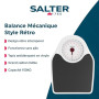 Salter Balance Pèse Personne Mécanique, Style Rétro Sans Pile, Capacité 150KG, Balance Analogique Métrique/Impériale, Grand Cadr