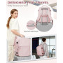 SZLX Sac à Dos Voyage Babine Sous Vide avec Pompe 40x30x20 Bagage Cabine 40x20x25 Sous Vide pour Ryanair Wizz air Easyjet Bagage