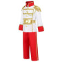 Lito Angels Déguisement Prince Charmant Garçon, Rouge, 4-10 ans | avec Couronne, Roi Royal