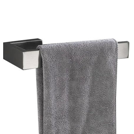 Flybath Porte-Serviette Ouvert sans Couvercel Support-Chiffon en SUS 304 Acier Inoxydable Argent Brossé pour Cuisine Salle de Ba