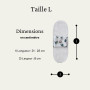 EcoRita – Lot de 5 Protège-Slips Lavables 100% Coton (L) | Fait Main en France
