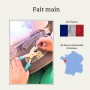 EcoRita – Lot de 5 Protège-Slips Lavables 100% Coton (L) | Fait Main en France