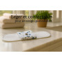 EcoRita – Lot de 5 Protège-Slips Lavables 100% Coton (L) | Fait Main en France
