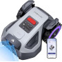ANTHBOT Robot Tondeuse M5, 500-700㎡，150㎡/h, NetRTK + 4G, Cartographie Automatique, Double Vision IA, Gestion Multi-Zones, APP Co
