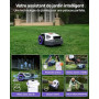 ANTHBOT Robot Tondeuse M5, 500-700㎡，150㎡/h, NetRTK + 4G, Cartographie Automatique, Double Vision IA, Gestion Multi-Zones, APP Co