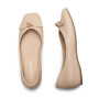 DREAM PAIRS Ballerines Femme à Petit Talon Compensé, Bout Carré Confortable, Chaussures Élégantes pour Mariage, Cérémonie, Soiré