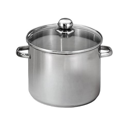 BAUMALU Traiteur inox + couvercle verre 32 cm