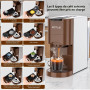 KOTLIE Machine à café 4 en 1 pour NES/DG/poudre de café/ESE (44 mm), 19 bar, 800 ml