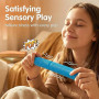 20 Pcs Pop Tube, Jouet sensoriel, Multicolore Pop Tubes, Tuyau Extensible, anti stress, adaptés aux enfants, aux adultes et aux