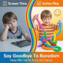 20 Pcs Pop Tube, Jouet sensoriel, Multicolore Pop Tubes, Tuyau Extensible, anti stress, adaptés aux enfants, aux adultes et aux