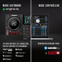 Numark Mixstream Pro+ contrôleur DJ avec séparation Stems, 2 platines, Wi-Fi, mixeur, écran tactile 7", haut-parleurs, compatibl