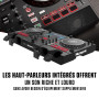 Numark Mixstream Pro+ contrôleur DJ avec séparation Stems, 2 platines, Wi-Fi, mixeur, écran tactile 7", haut-parleurs, compatibl