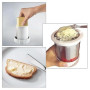 FLUORO 1PC Chese Cutter Beurre Moulin Beurre À Tartiner Fromage Gadgets Râpe Moulin Avec Couvercle Beurre Distributeur Cuisine A