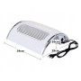 Retoo Aspirateur à Ongles 60W Professionnel – Collecteur de Poussière avec 3 Ventilateurs Silencieux, Filtre Réutilisable, Desig