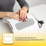 Retoo Aspirateur à Ongles 60W Professionnel – Collecteur de Poussière avec 3 Ventilateurs Silencieux, Filtre Réutilisable, Desig