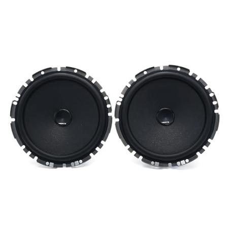Hertz C 165 F – Paire de woofers Ultra-Minces Voiture 165 mm 180W – Haut-parleurs Graves Profil Plat pour Installation discrète