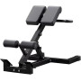 Fitness Chaise Romaine Hyperextension avec Extension: 5 - Inclination réglable au niveau, entraînements de dos/ab/glute, capacit