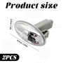 6325G3, 2 Pièces Repetiteur pour Peugeot 1007, Clignotant 206, Clignotant pour Partner, Clignotants Latéraux pour Peugeot 206 10