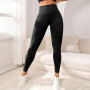 riou Leggings 3D Anti-Cellulite, Compession 3D Pour Femme, Minceur Taille Haute, Sans Couture, Pantalon de Sport Pour Course à p