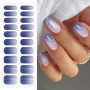 JMEOWIO Autocollant Ongles Gel UV Yeux de Chat Gel Nail Art Stickers Semi-durci Stickers Ongle Deco Ongle Design Manucure
