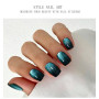 JMEOWIO Œil Chat Dégradé Ongles Gel Autocollant UV Nail Art Sticker