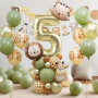 Animaux ballons anniversaire, Decoration Anniversaire 1 an Décoration d'anniversaire d'enfant ballons 1er anniversaire Pour la m