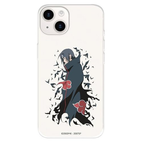 Coque compatible avec iPhone 15 officielle Naruto Personnage Itachi pour protéger votre téléphone portable Coque en silicone tra