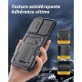 Lanhiem Coque pour Samsung Galaxy A17 5G/A26 5G/A16 5G 4G avec 2 Verre Trempé, Lentille Coulissante Couverture et Support, Antic