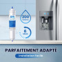 GOLDEN ICEPURE Filtre à eau pour réfrigérateur Compatible Avec Samsung DA29-10105J, DA29-10105J HAFEX/EXP, DA99-02131B, WSF-100,