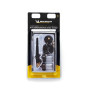 Michelin Kit Aérographe Compact avec Tuyau, 2 Bidons de Peinture, Mallette de Transport Incluse, Pression Maximale 1-2 Bar, Noir