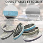 36 pièces 1/2" x 12" Kit de courroies tranchantes de rechange pour aiguiseur de couteaux de travail, ensemble de bandes abrasive